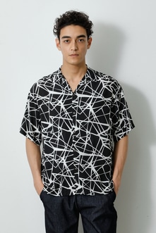 BRANCH PATTERN BIG SHIRT/ブランチパターンビッグシャツ 詳細画像