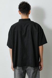 STRIPE PATTERN BIG SHIRT/ストライプパターンビッグシャツ 詳細画像