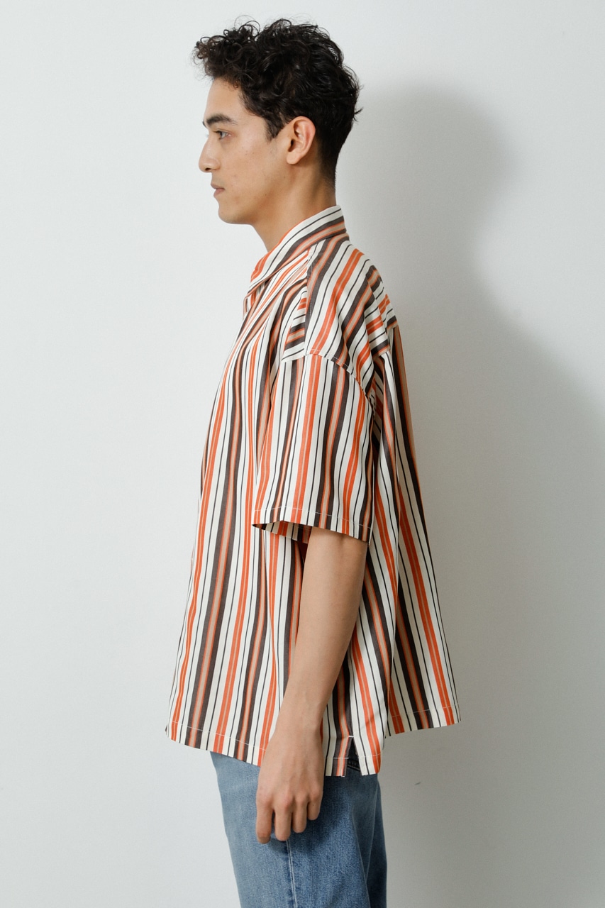 STRIPE PATTERN BIG SHIRT/ストライプパターンビッグシャツ 詳細画像 柄ORG 6