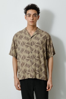 GEOMETRIC PATTERN BIG SHIRT/ジオメトリックパターンビッグシャツ 詳細画像