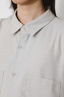 TECH LINEN BIG SHIRT/テックリネンビッグシャツ 詳細画像