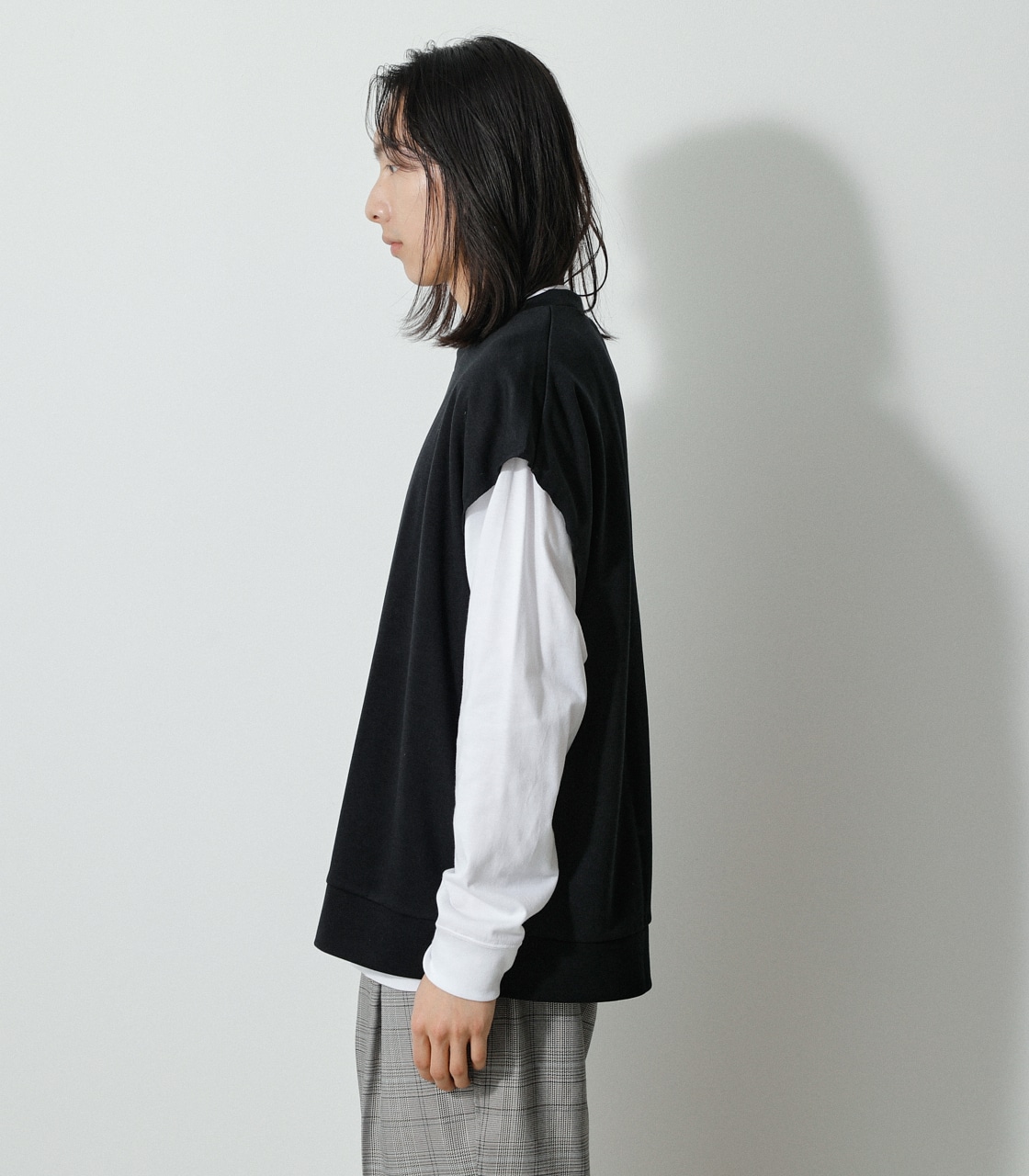 VEST SET LONG TEE/ベストセットロングTシャツ｜AZUL BY MOUSSY