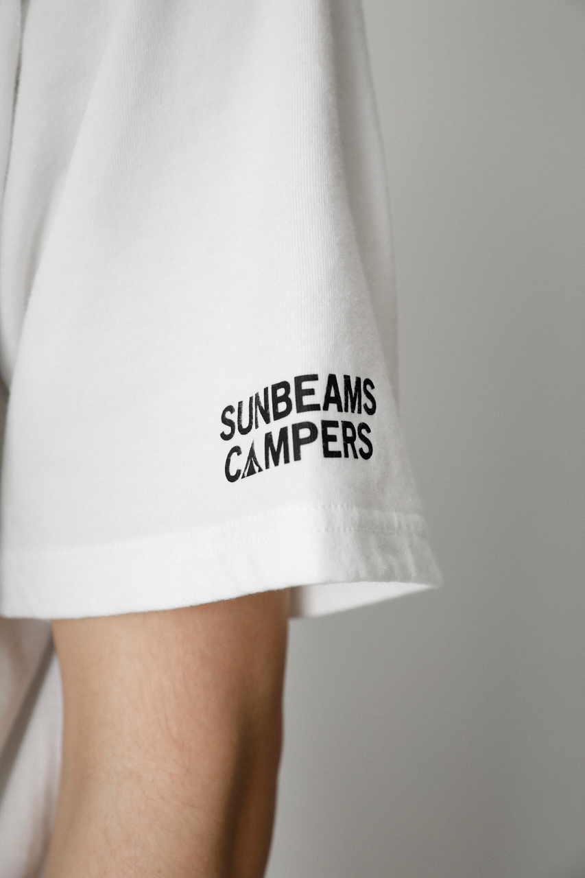 【SUNBEAMSCAMPERS】 ONE POINT LOGO TEE/ワンポイントロゴTシャツ 詳細画像 WHT 10