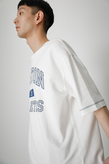 COLLEGE LOGO BIG TEE/カレッジロゴビッグTシャツ｜AZUL BY MOUSSY 