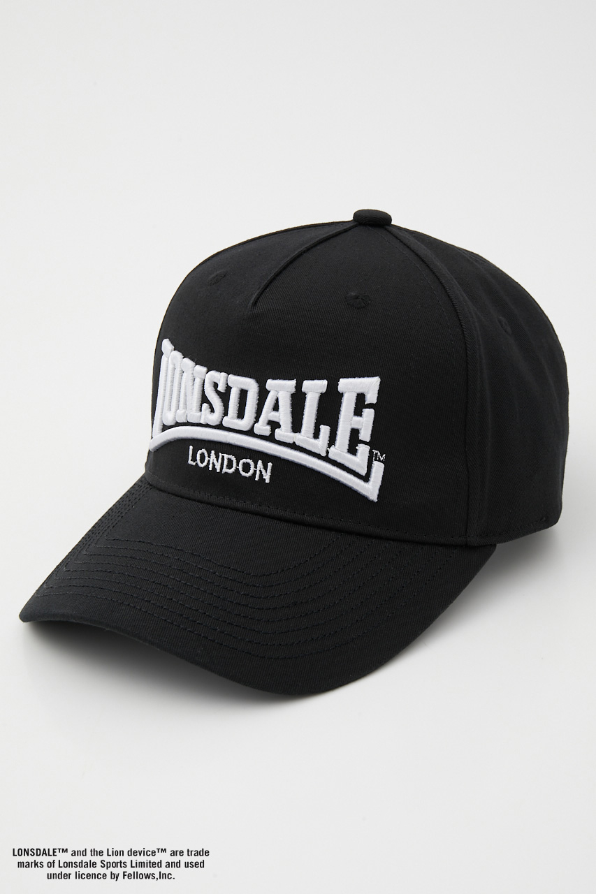 LONSDALE × AZUL LOGO CAP/LONSDALE×AZULロゴキャップ 詳細画像 BLK 2
