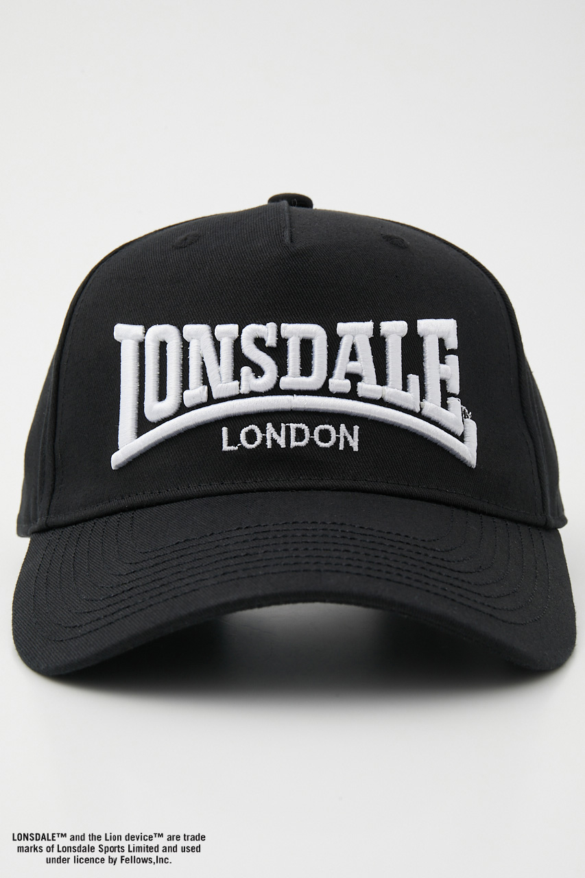 LONSDALE × AZUL LOGO CAP/LONSDALE×AZULロゴキャップ 詳細画像 BLK 5