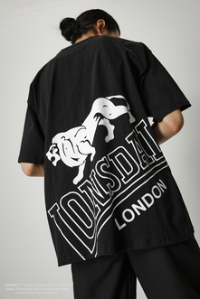 LONSDALE × AZUL BACK LOGO TEE/LONSDALE×AZULバックロゴTシャツ 詳細画像