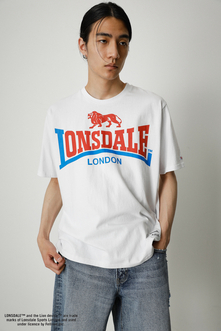 LONSDALE × AZUL LOGO TEE/LONSDALE×AZULロゴTシャツ 詳細画像