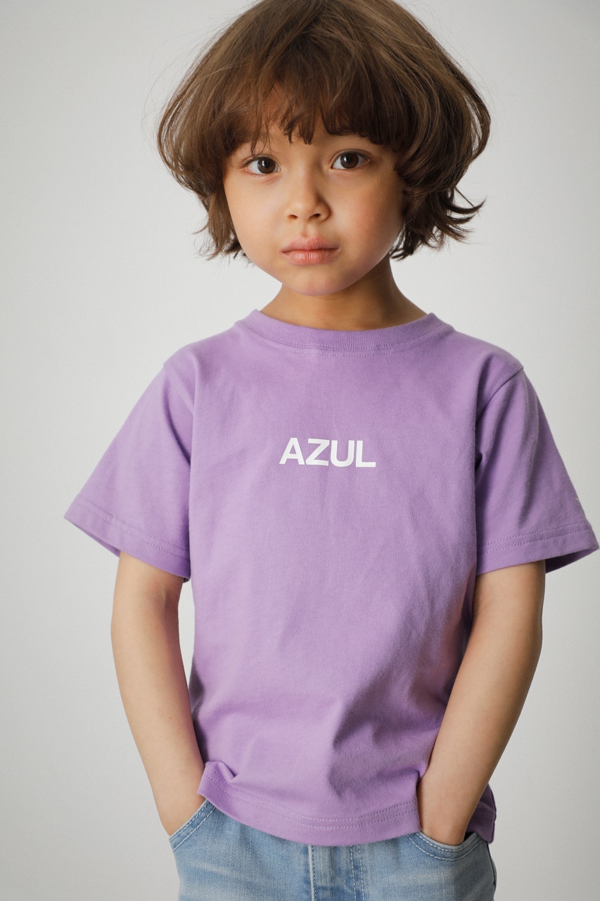 AZUL KIDS TEE/AZULキッズTシャツ 詳細画像 L/PUR 1