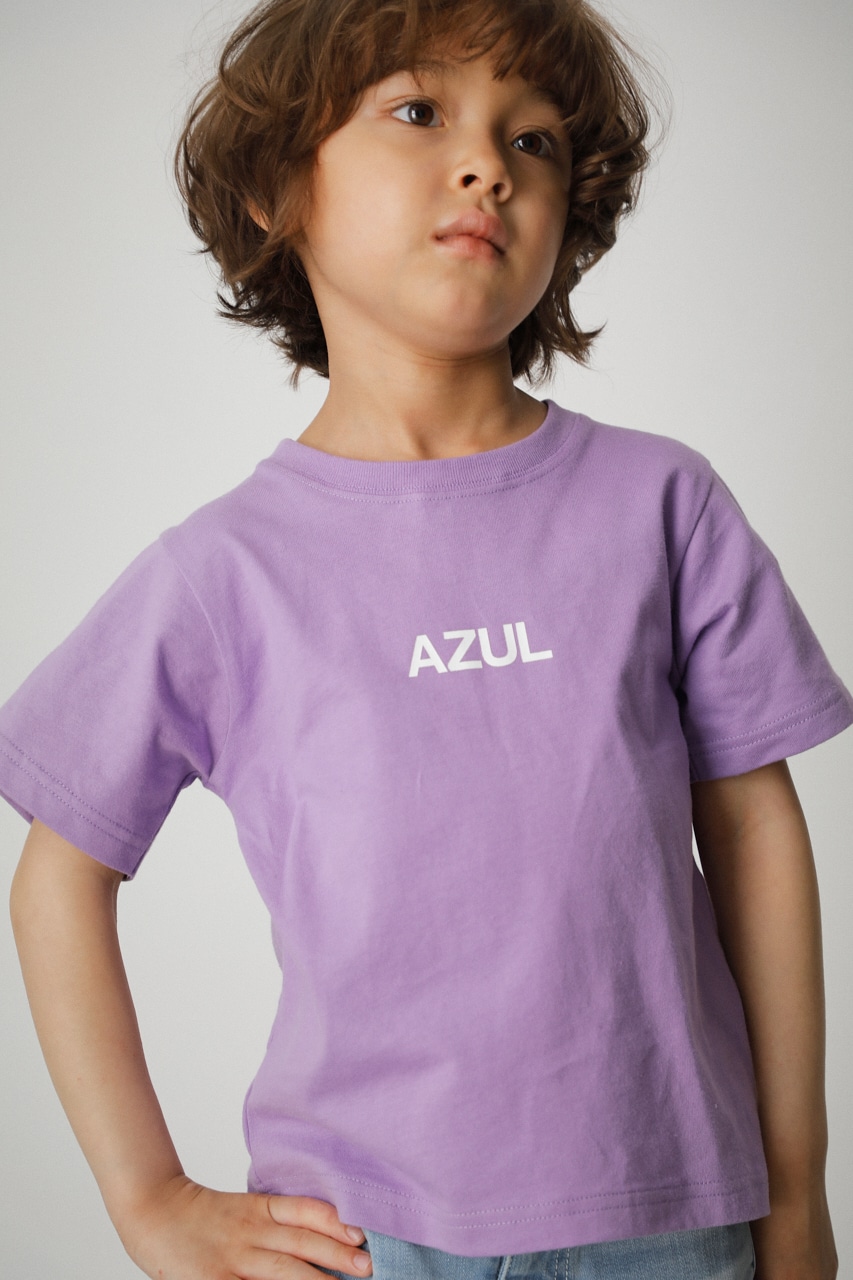 AZUL KIDS TEE/AZULキッズTシャツ 詳細画像 L/PUR 2