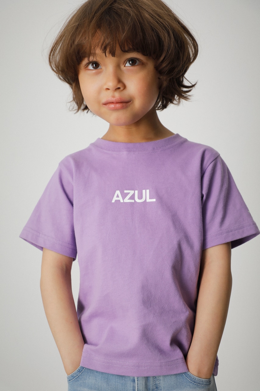 AZUL KIDS TEE/AZULキッズTシャツ 詳細画像 L/PUR 3