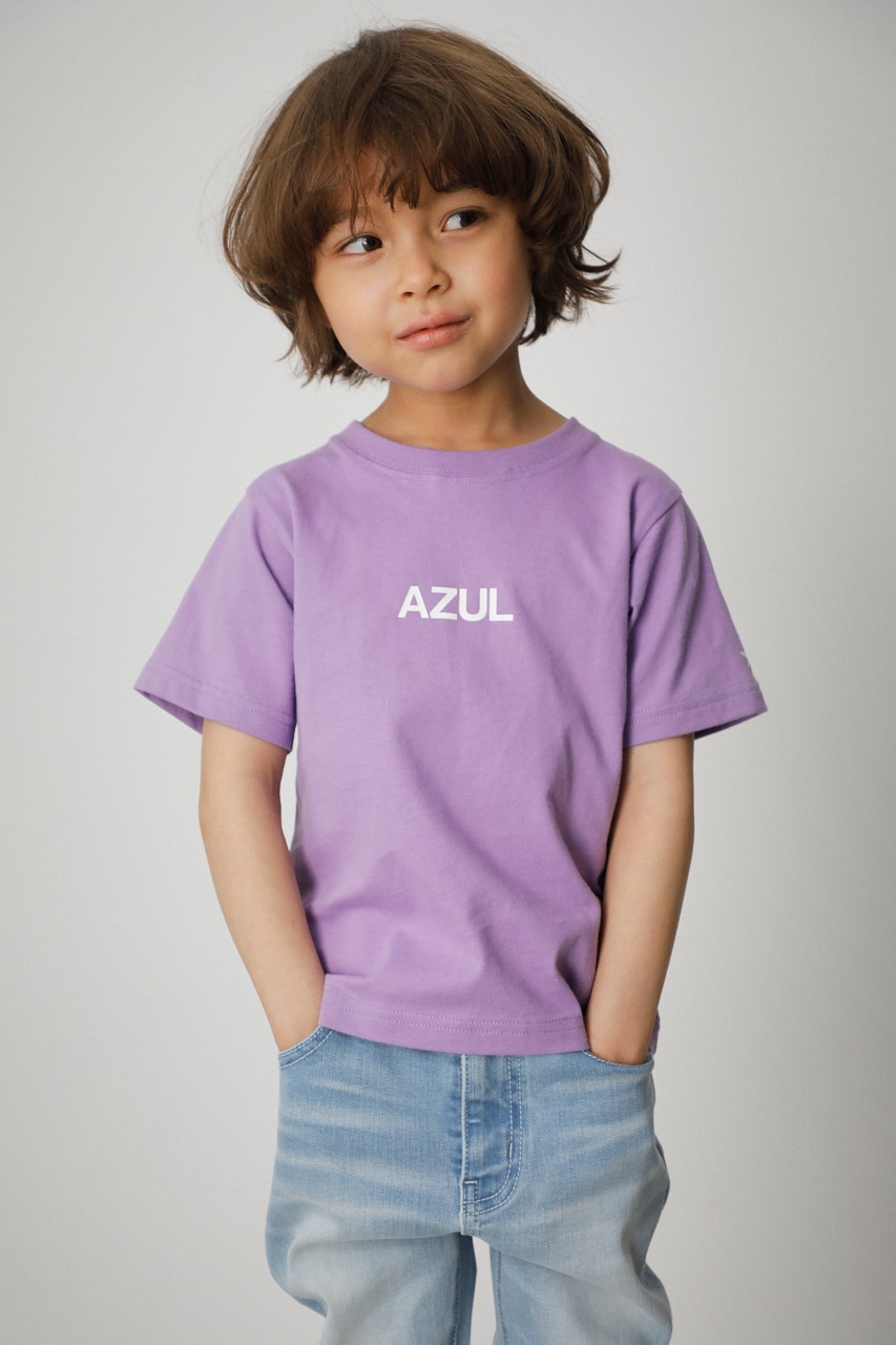 AZUL KIDS TEE/AZULキッズTシャツ 詳細画像 L/PUR 4