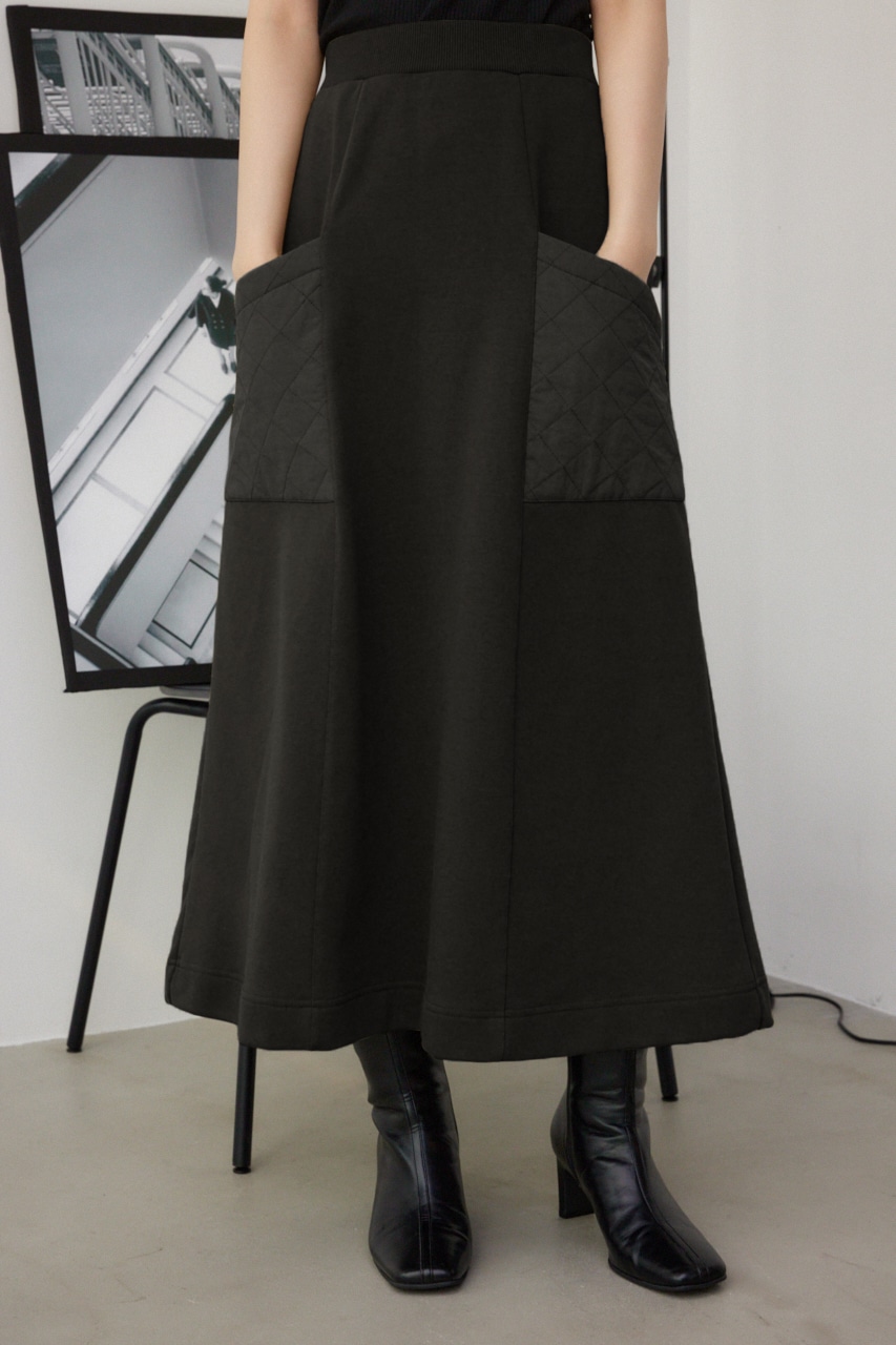 キルティングデザインカットスカート｜AZUL BY MOUSSY（アズールバイ 