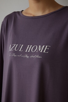  【AZUL HOME】 ミルキータッチロゴチュニック 詳細画像