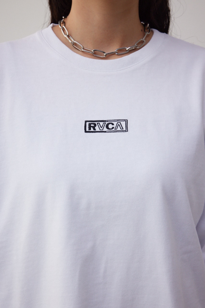 RVCA×AZUL袖ロゴロンT 詳細画像 WHT 9