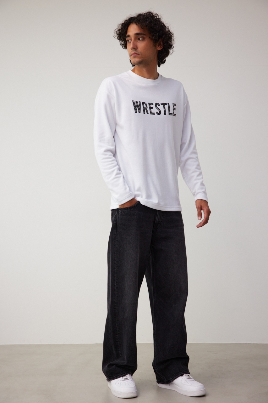 WRESTLEホットフィットロングTシャツ