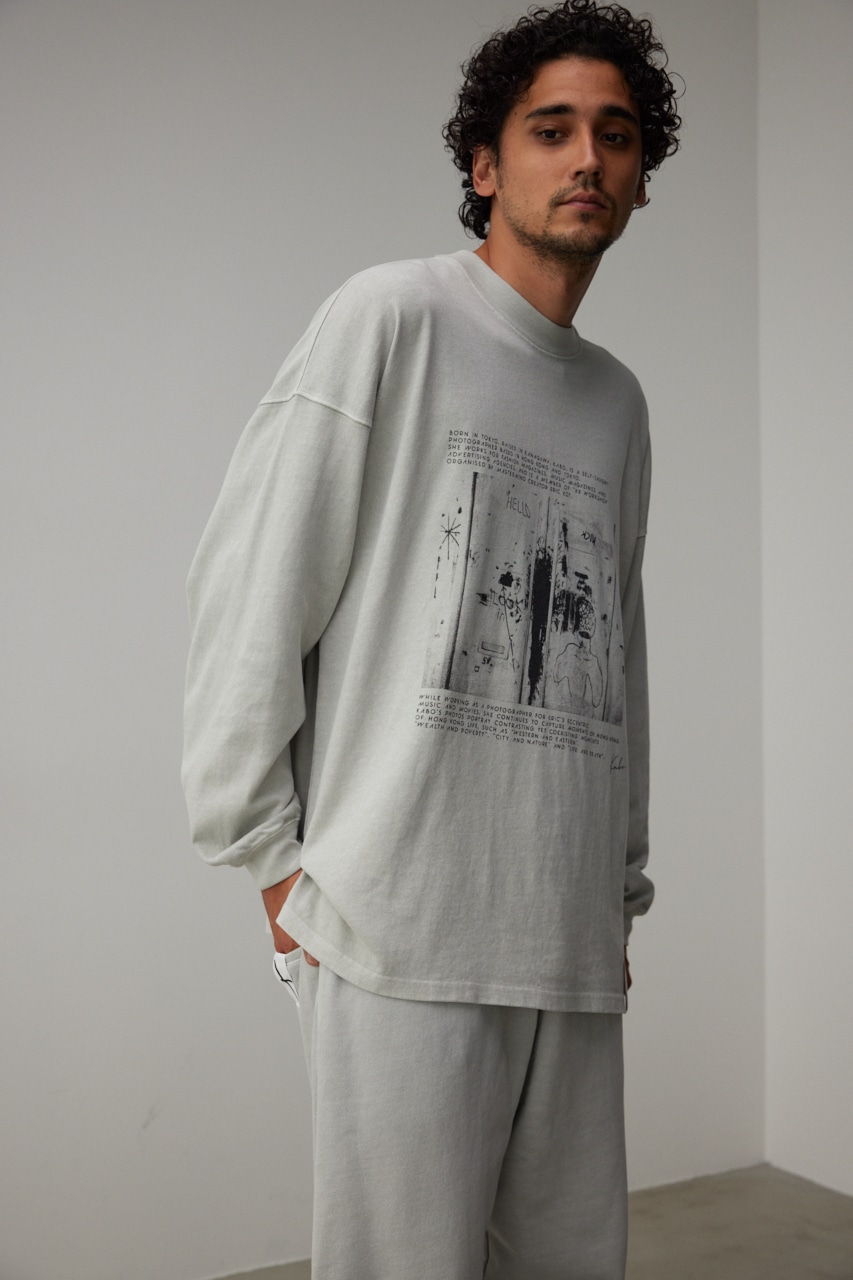 【PLUS】KABO`S フォトTシャツ 詳細画像 L/GRY 6