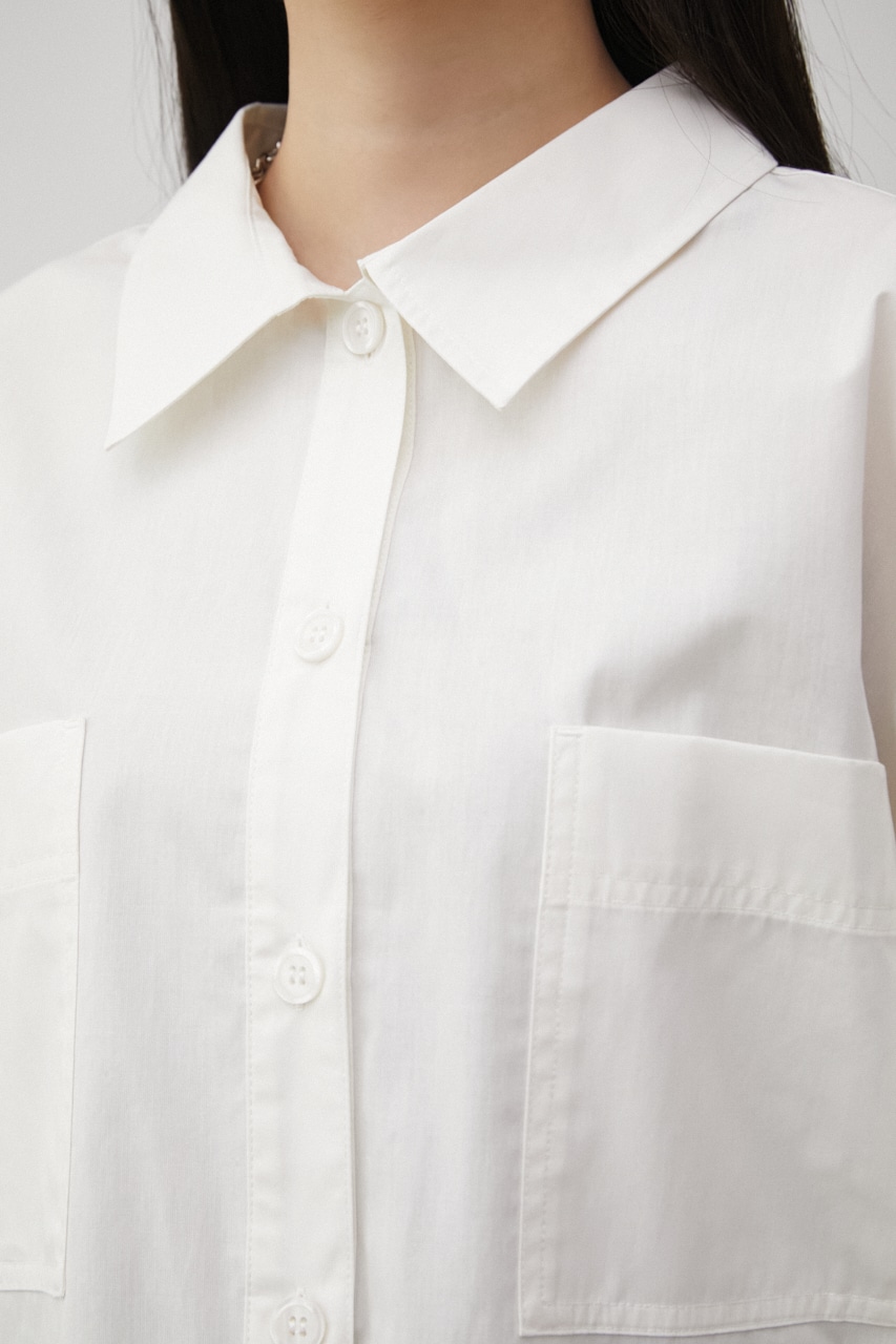 RELATECH COTTON LOOSE SHIRT/リラテックコットンルーズシャツ 詳細画像 O/WHT 8