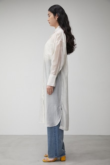 SHEER LONG SHIRT/シアーロングシャツ｜AZUL BY MOUSSY（アズールバイ