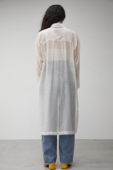 SHEER LONG SHIRT/シアーロングシャツ 詳細画像