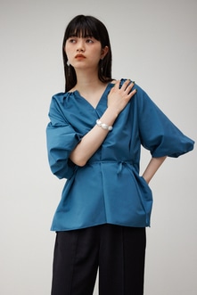 RELATECH GATHER BLOUSE/リラテックギャザーブラウス