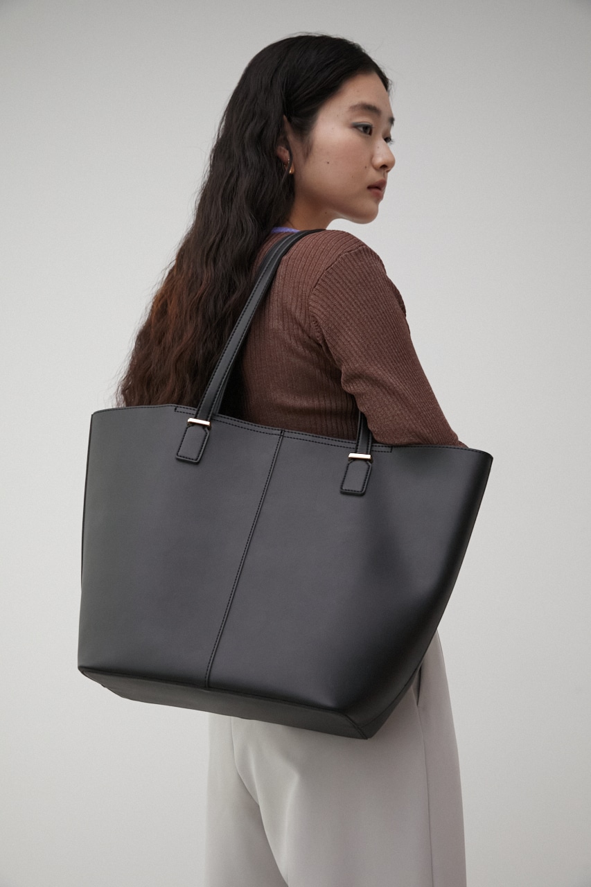 COMFORTABLE BIG TOTE BAG/コンフォータブルビッグトートバッグ 詳細画像 BLK 6