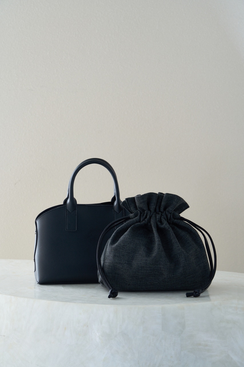 POUCH SET TRAPEZOID BAG/ポーチセットトラペゾイドバッグ 詳細画像 BLK 5