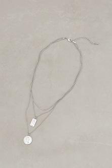 COIN THREE-STRAND NECKLACE/コインスリーストランドネックレス