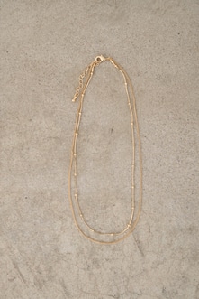 DOT CHAIN COMBI NECKLACE/ドットチェーンコンビネックレス
