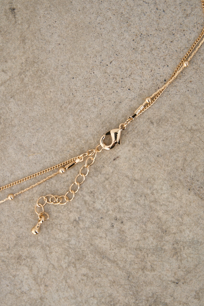 DOT CHAIN COMBI NECKLACE/ドットチェーンコンビネックレス 詳細画像 L/GLD 3