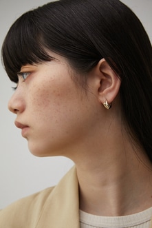 OVERWRAPPED HOOP EARRINGS/オーバーラップドフープピアス 詳細画像