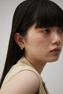 OVERWRAPPED HOOP EARRINGS/オーバーラップドフープピアス 詳細画像