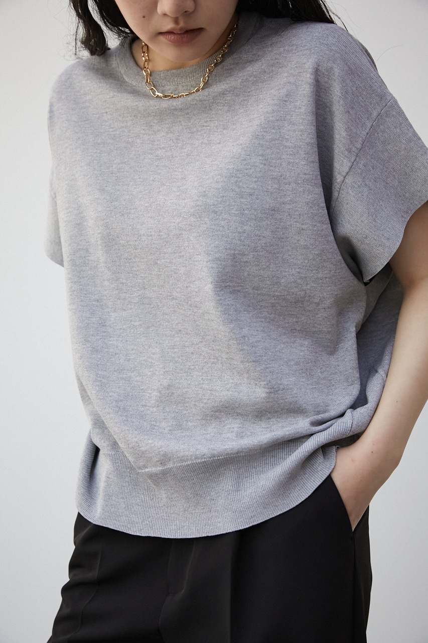 CREW NECK LOOSE KNIT/クルーネックルーズニット｜AZUL BY MOUSSY 