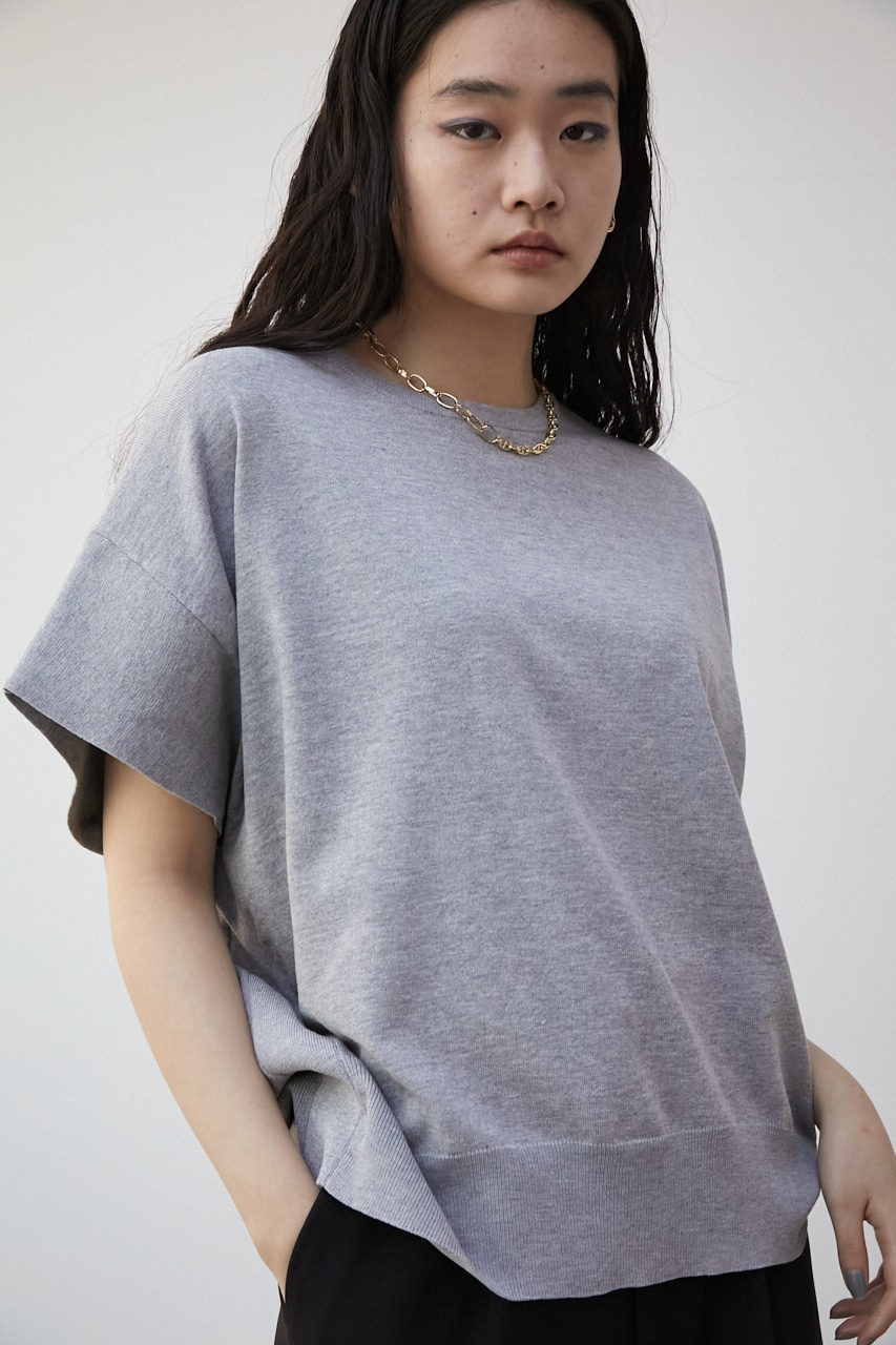 CREW NECK LOOSE KNIT/クルーネックルーズニット｜AZUL BY MOUSSY