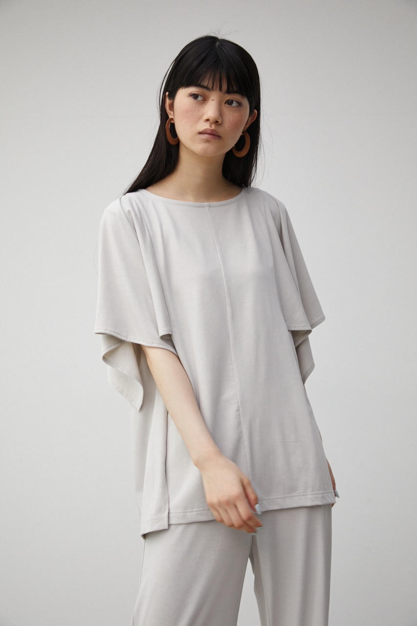 【トライファンクション】 ICE CLEAN HALF SLEEVE TOPS/アイスクリーンハーフスリーブトップス 詳細画像 L/GRY 2