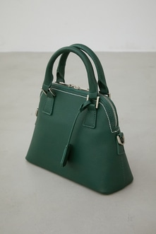 DOUBLE ZIPPER HANDBAG/ダブルジッパーハンドバッグ