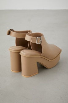 CENTER STITCH BOOTIE SANDALS/センターステッチブーティサンダル 詳細画像