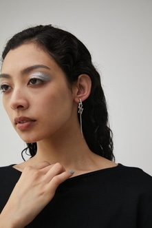 SQUARE CHAIN EARRINGS/スクエアチェーンピアス 詳細画像