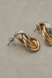 DOUBLE RING EARRINGS/ダブルリングピアス