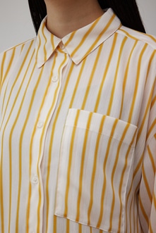 アパルトモン Stripe Sheer Shirts ストライプシアーシャツ