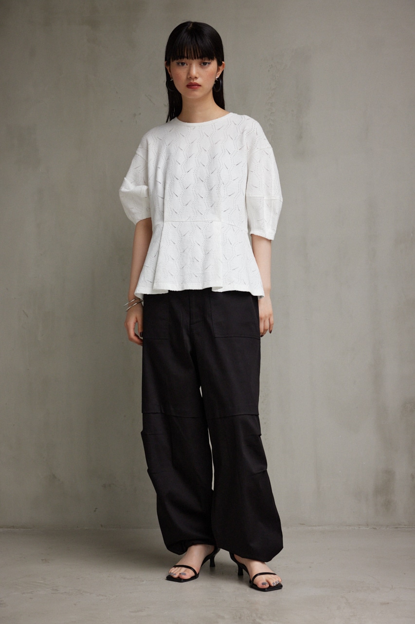 LOOSE CARGO PANTS/ルーズカーゴパンツ 詳細画像 BLK 4