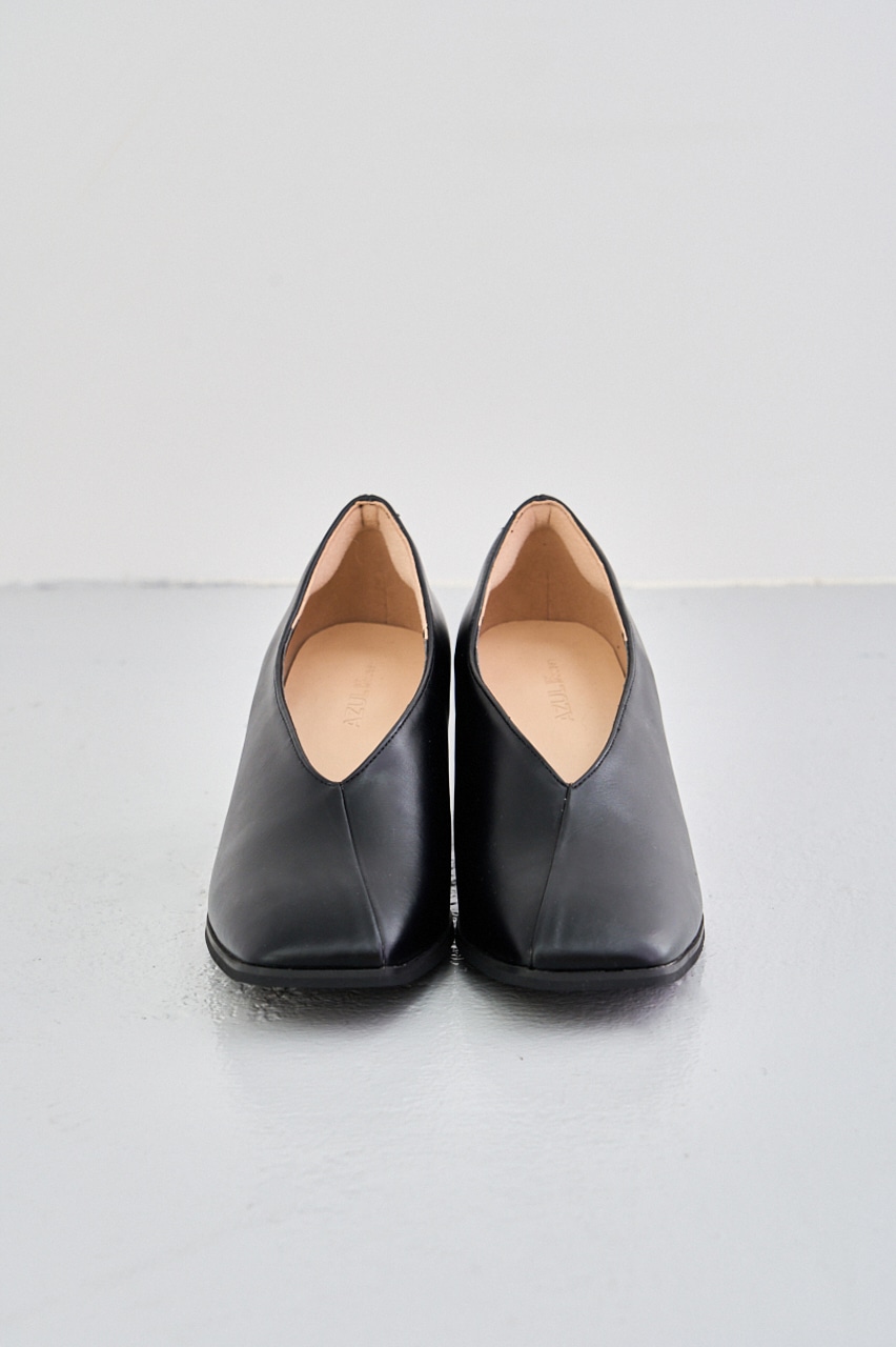SQUARE TOE THICK HEEL PUMPS/スクエアトゥシックヒールパンプス｜AZUL BY MOUSSY（アズールバイマウジー ）公式通販サイト