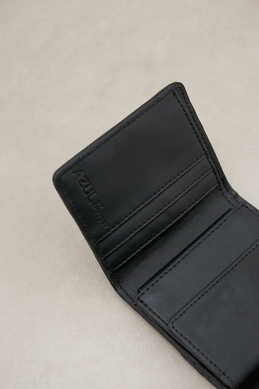 QUILTING MINI WALLET/キルティングミニウォレット 詳細画像 BLK 6