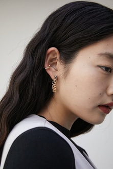 EAR CUFF SET CHAIN EARRINGS/イヤーカフセットチェーンピアス 詳細画像