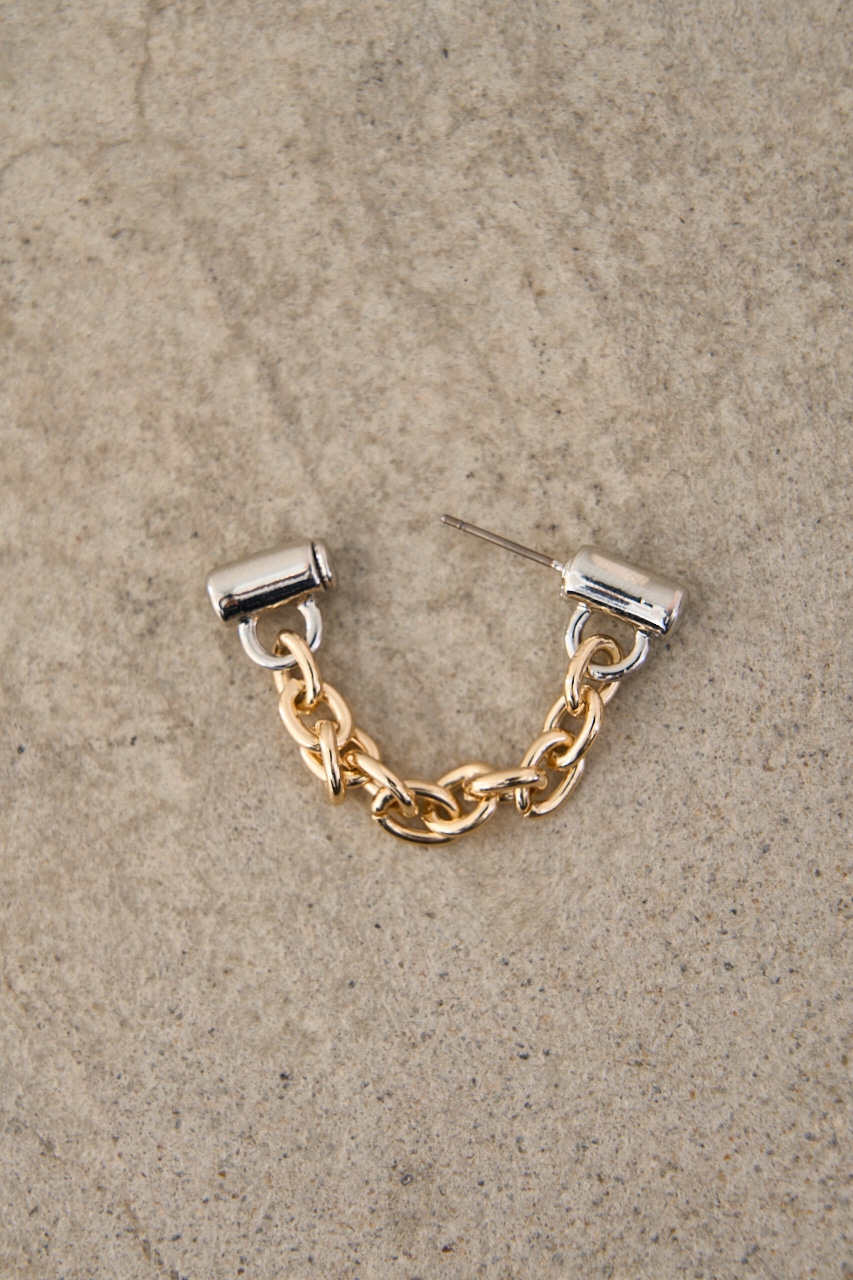 EAR CUFF SET CHAIN EARRINGS/イヤーカフセットチェーンピアス｜AZUL BY  MOUSSY（アズールバイマウジー）公式通販サイト