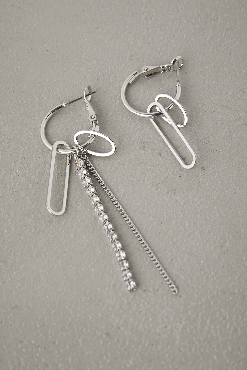 SHIMMERING SILVER EARRINGS/シマーイングシルバーピアス 詳細画像 SLV 2