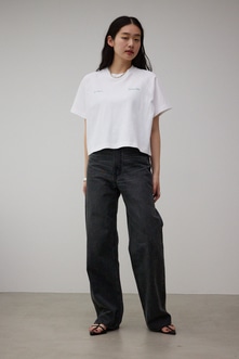 BOXY CROPPED TEE/ボクシークロップドTシャツ 詳細画像