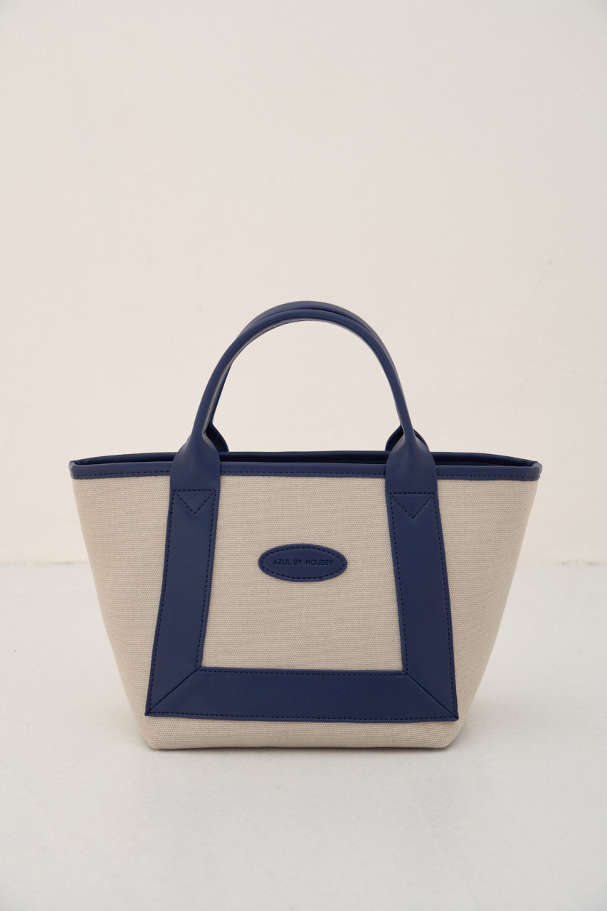 SWITCHING MINI TOTE BAG/スウィッチングミニトートバッグ 詳細画像 NVY 1
