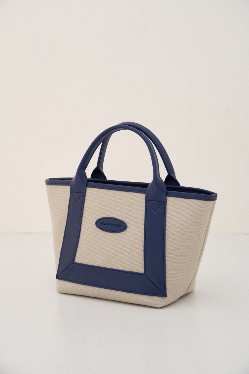 SWITCHING MINI TOTE BAG/スウィッチングミニトートバッグ 詳細画像 NVY 2