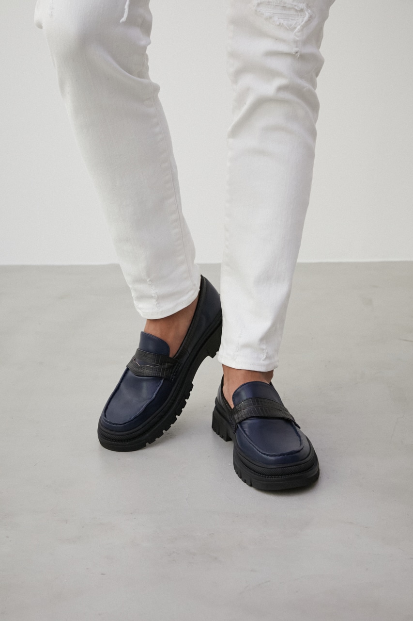 COMBINATION LOAFER/コンビネーションローファー 詳細画像 NVY 6